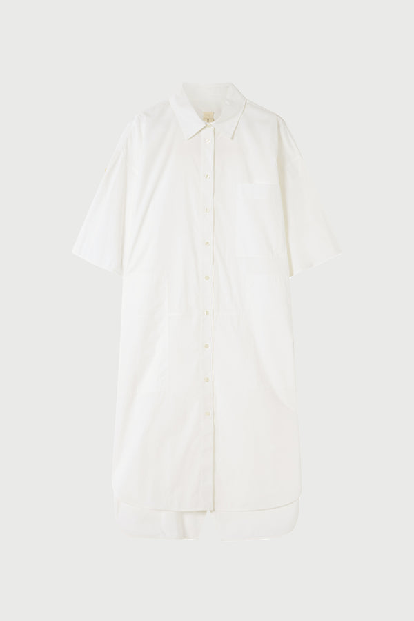 LM Poplin SS Shirt Dress