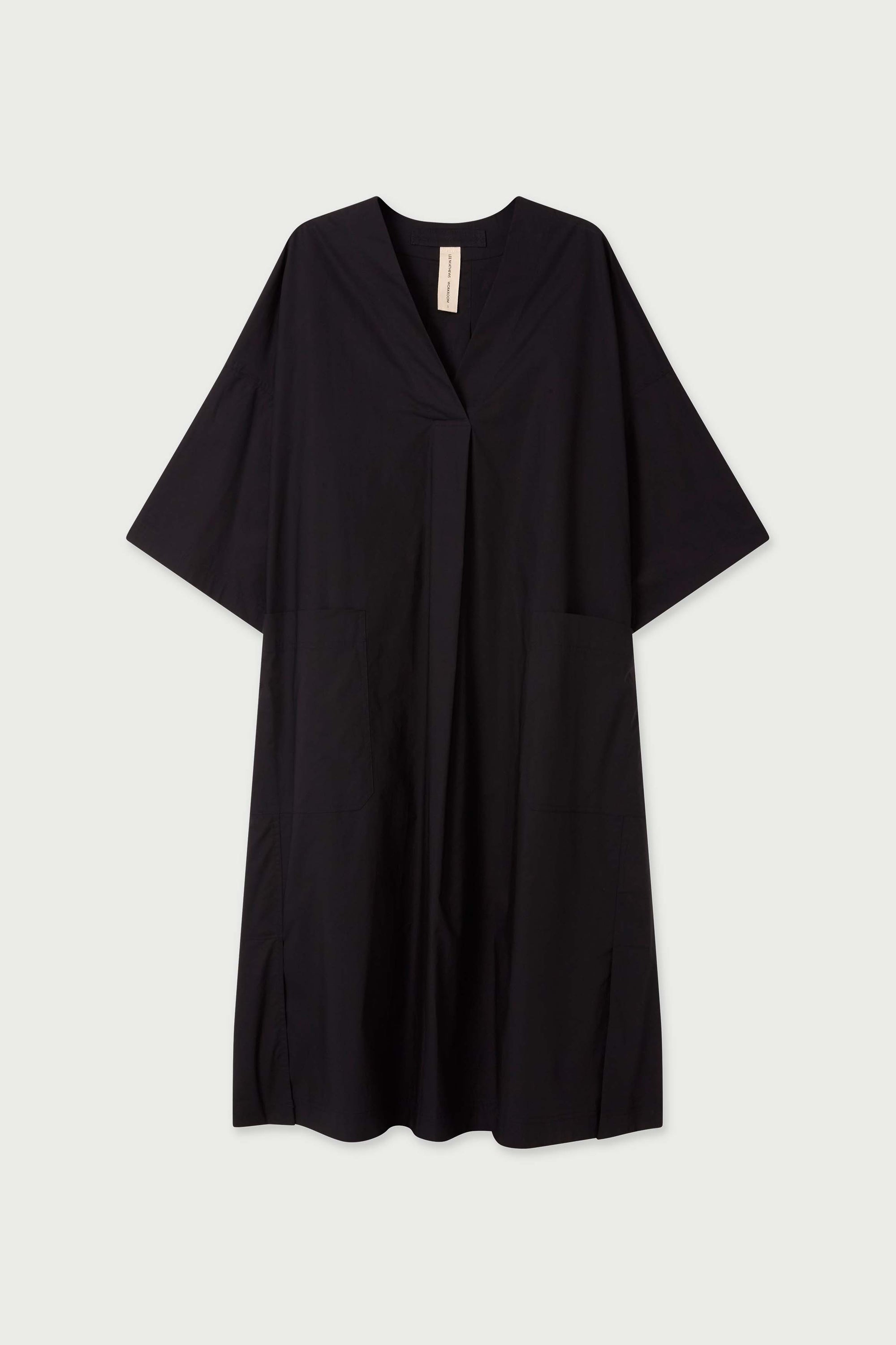 LM Oversized Tee Dress in Black