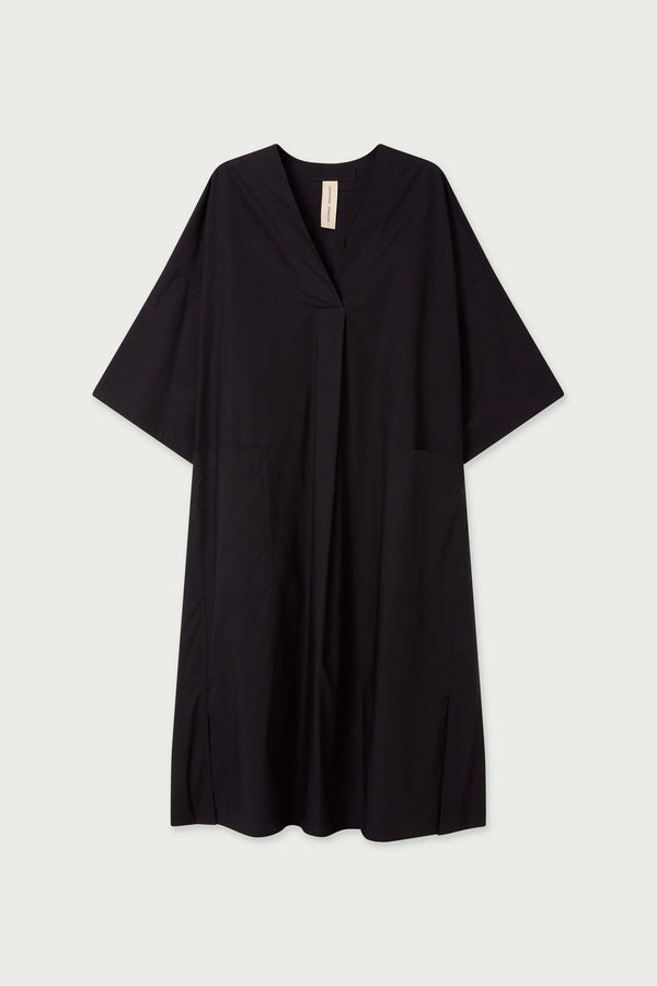 LM Oversized Tee Dress in Black