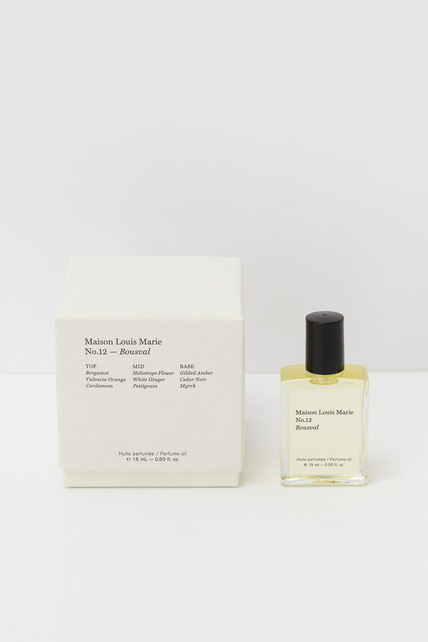 Maison Louis Marie Perfume Oil - No. 012 'Bousval'